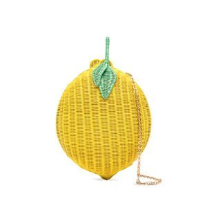 Serpui Yellow Clutch Bags Women